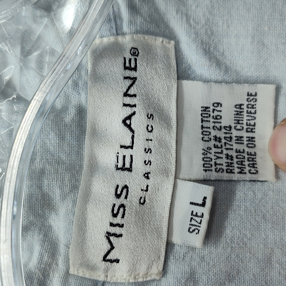 Miss Elaine Light Blue Robe - Picture 7 of 10